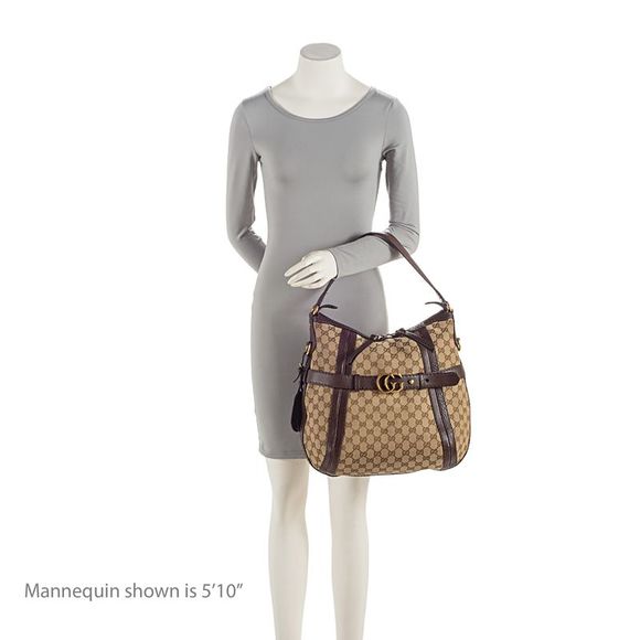 Gucci GG Canvas Running Medium Hobo - Picture 5 of 15